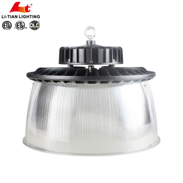 IP65 140LM/W CE DLC 200 W LED parking garage lamp fixture led ufo high bay light